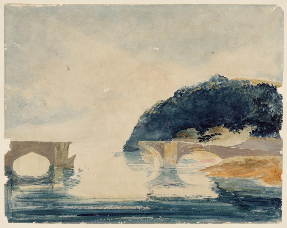 Study for Llandilo Bridge and Dynevor Castle