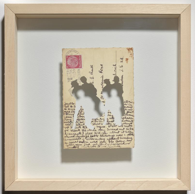 Postcard series III - Figures in a landscape