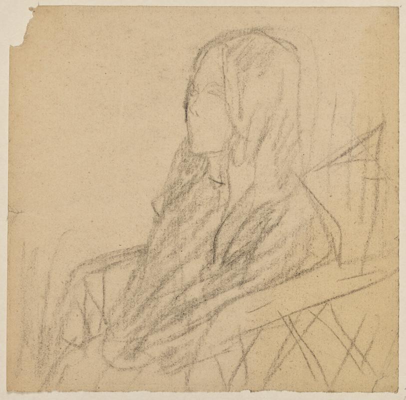 Study of a Seated Girl