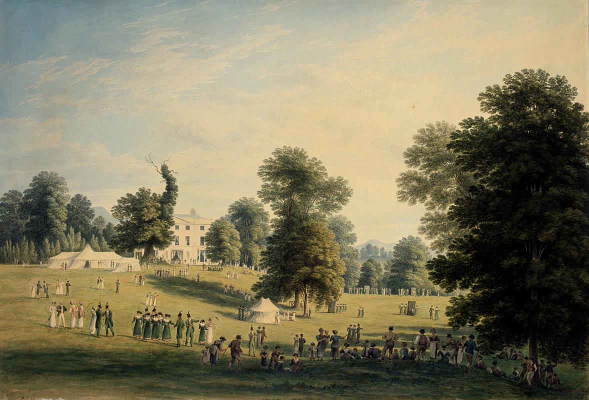Archery Meeting at Gweryllt Park, Denbighshire