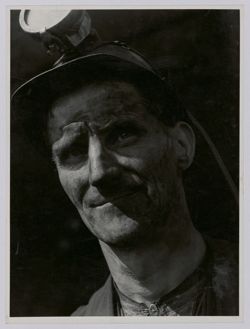 "James Bishop - South Wales Miner." - Photograph / Portrait