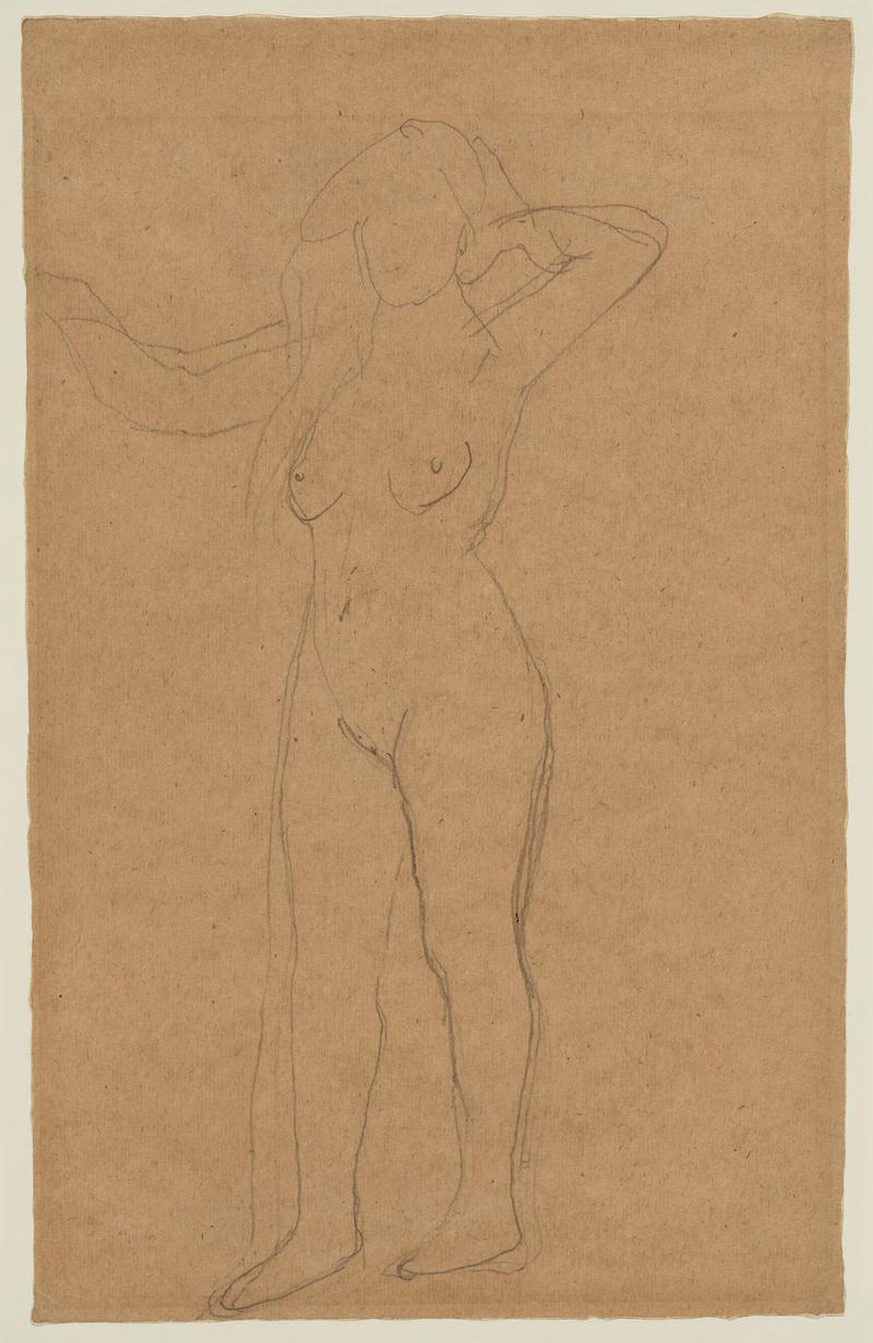 Standing Female Nude