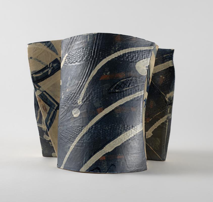 Small Blue and White Pot