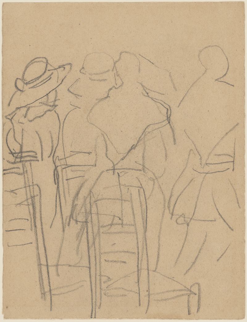 Figures in church