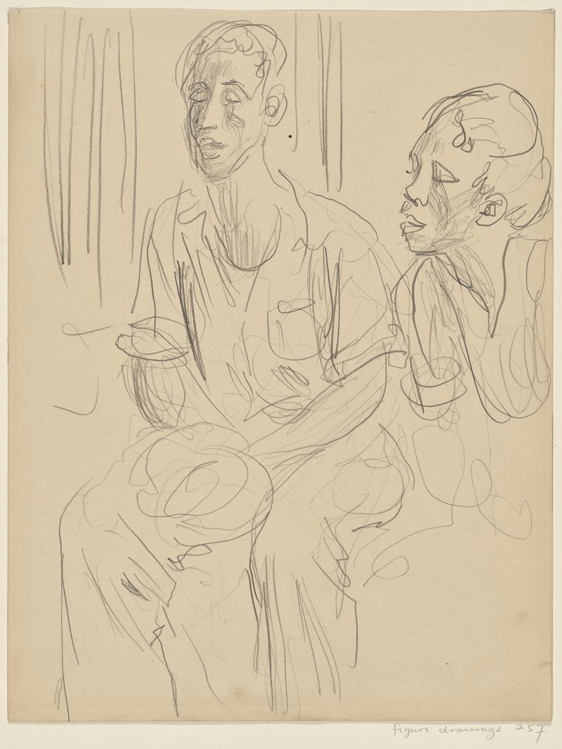 Two Seated Jamaicans