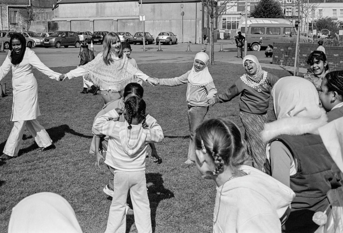 GB. WALES. Cardiff. Mount Stuart Primary school Butetown. 2005.