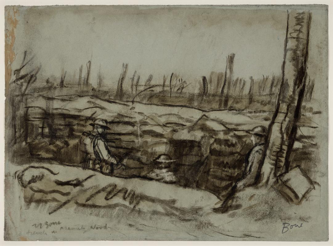 Trench near Mametz Wood