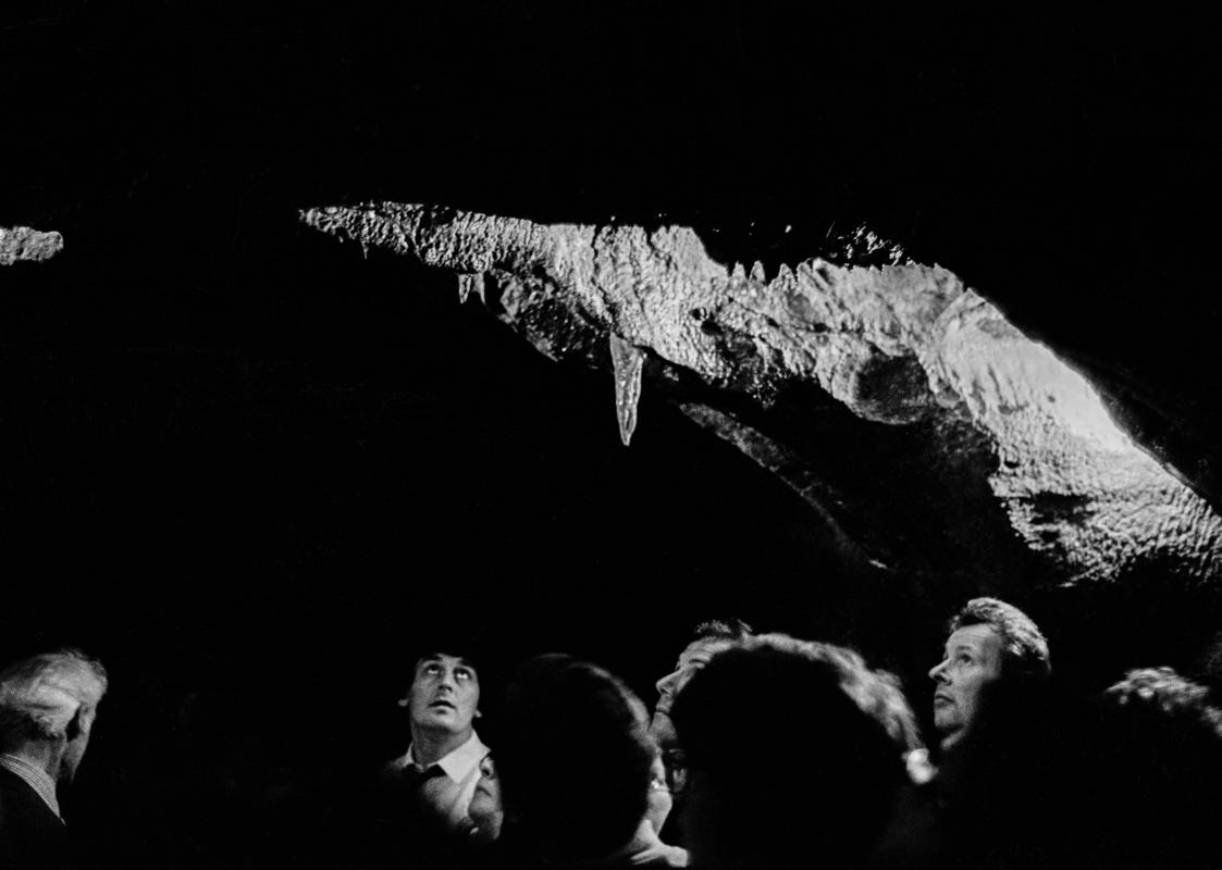 GB. WALES. Upper Cwm Tawe. Dan yr Ogof Caves. 1974.