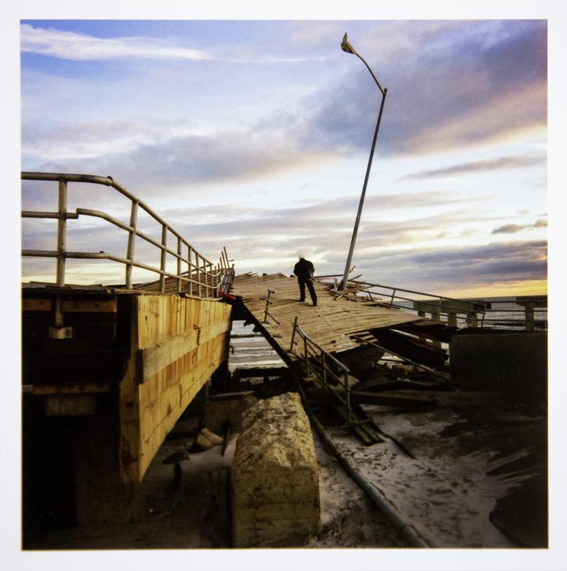 Destruction at Rockaway Beach, caused by Hurricane Sandy, New York