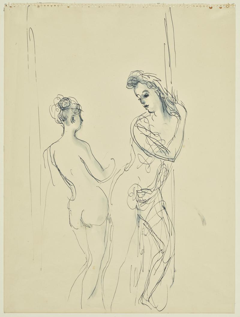 Two Standing Women