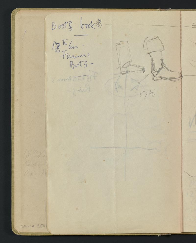 Sketchbook: Shoes and Costumes