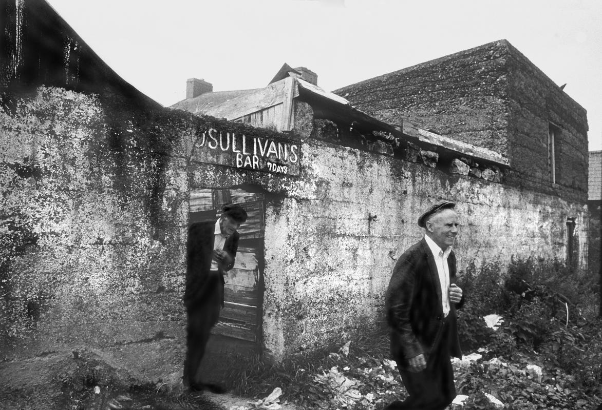 IRELAND. Killarney. Visually the most Irish part of Ireland. Literally a hole in the wall bar in Killorglin. 1984.