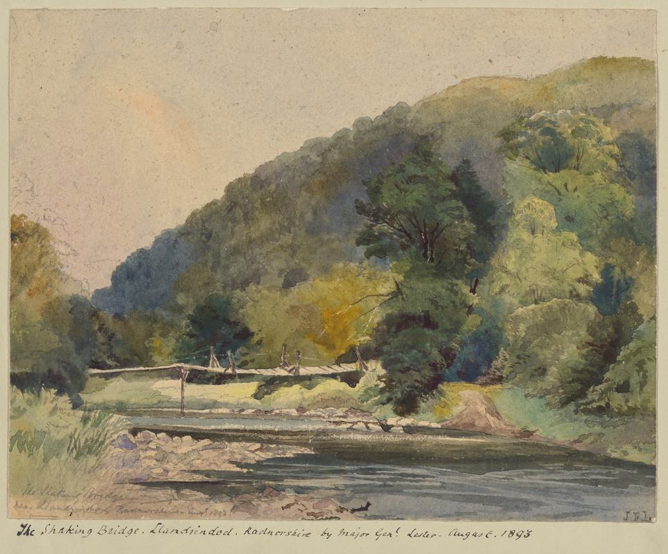 The Shaking Bridge at Llandrindod