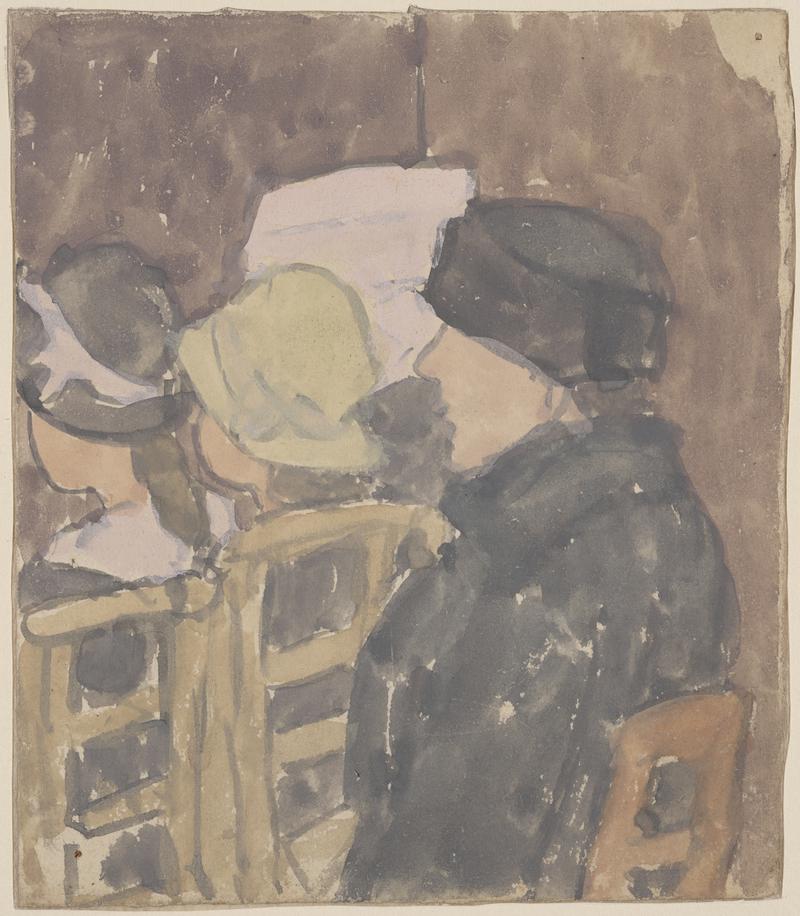 Figures in church