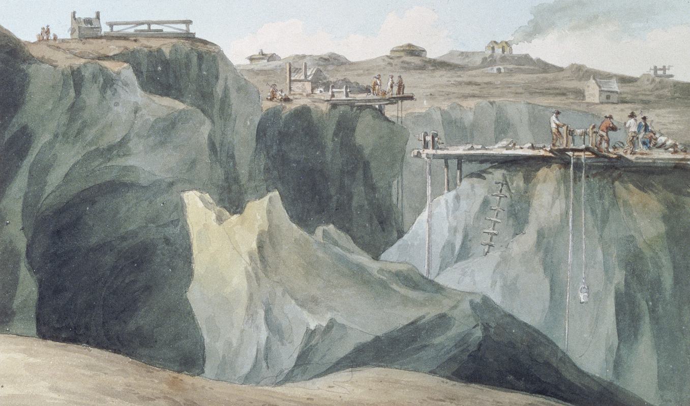 Junction of Mona and Parys Mountain Copper Mines
