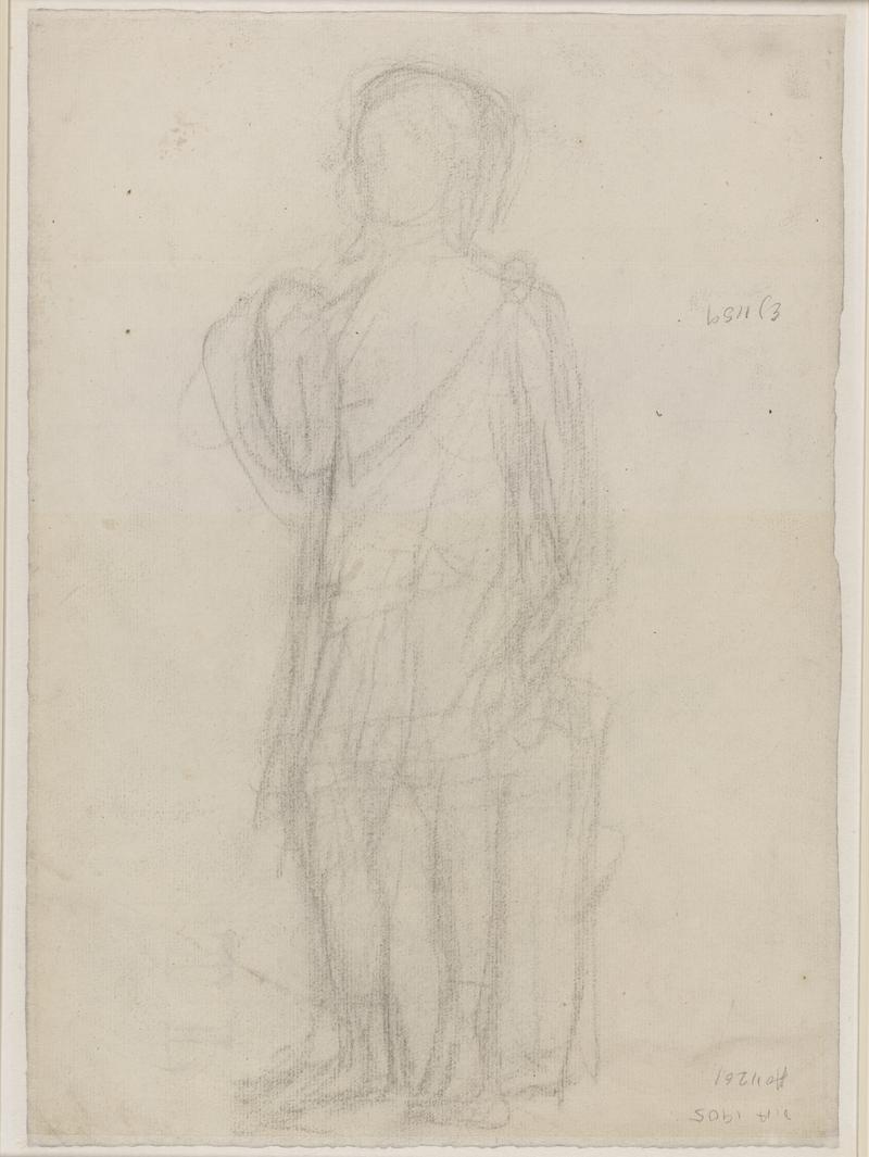 Study for Rodin's 'Death of Alcestis'