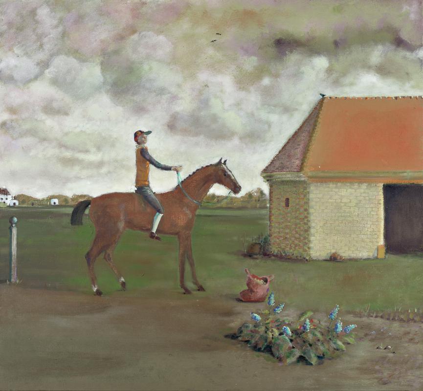Horse with Jockey Up