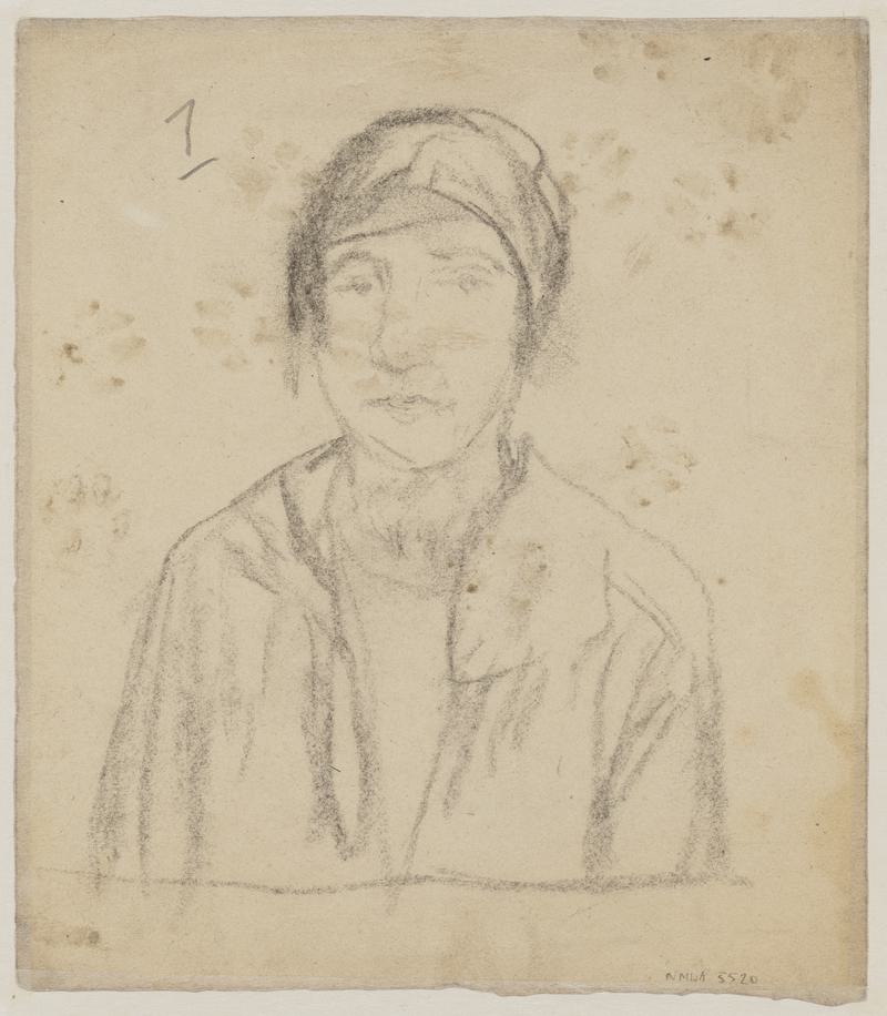 Study of a young girl
