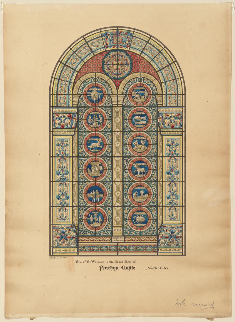 A Window in Penrhyn Castle