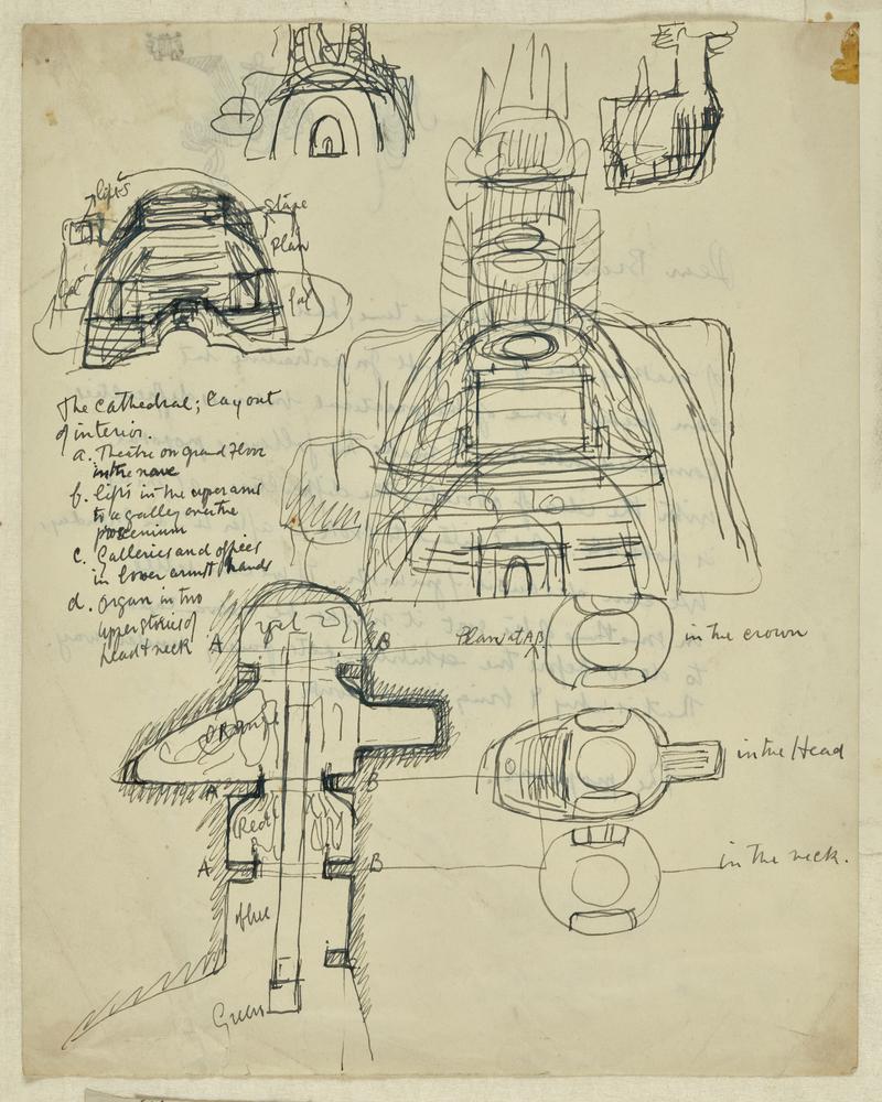 Study for "The Cathedral"