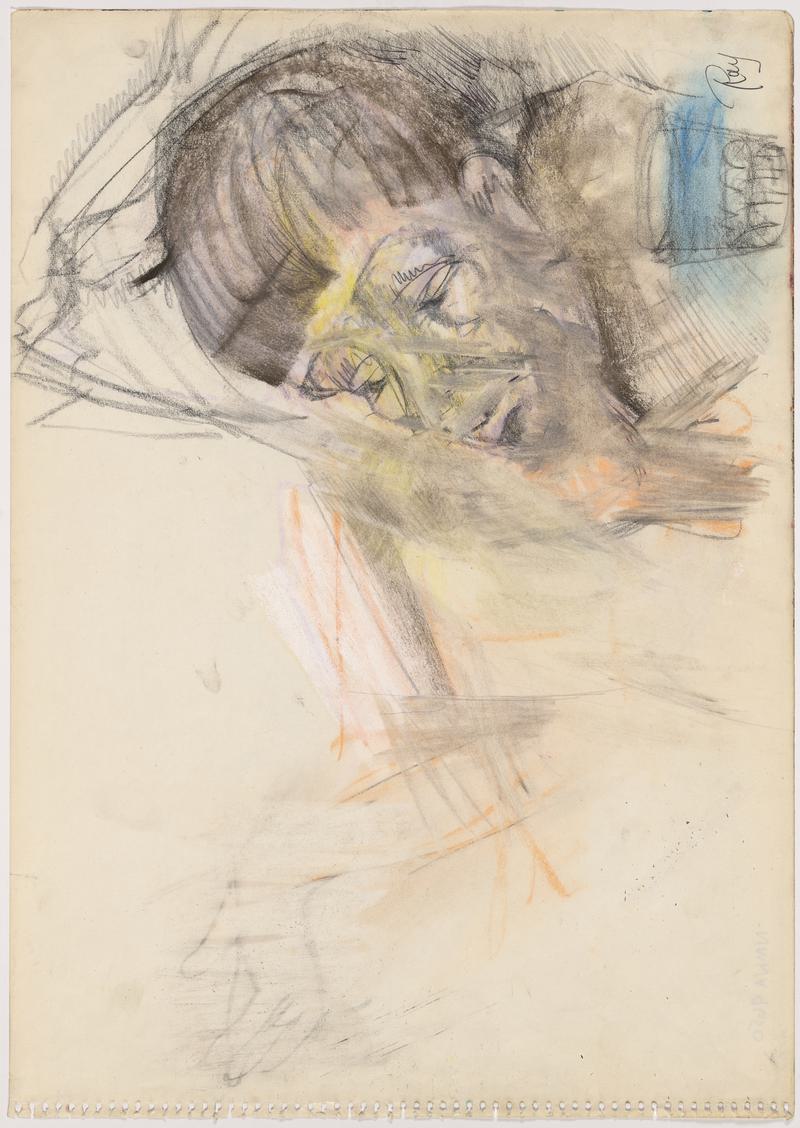 David Jones facing left, study