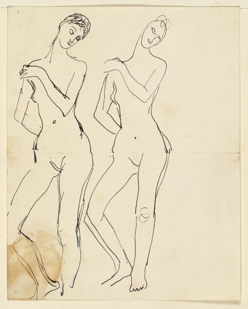 Two Standing Women