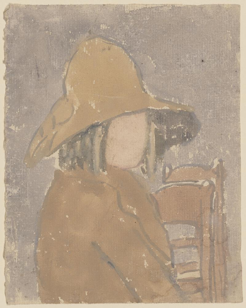 Girl in hat and coat
