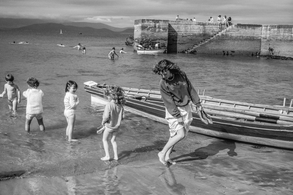 IRELAND. Killarney. Visually the most Irish part of Ireland. The coast around Slea Head is one of the most beautiful in Ireland. It is full of little coves where locals will go for an afternoon by the sea with their families. Seldom a tourist in sight. 1984.