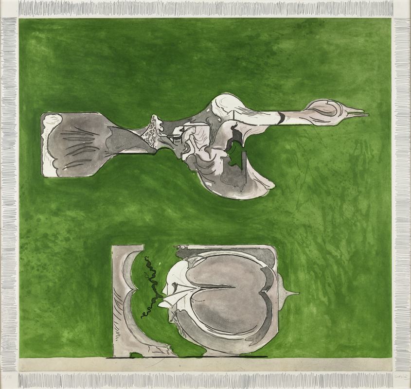 Flying Form and Broken Stone