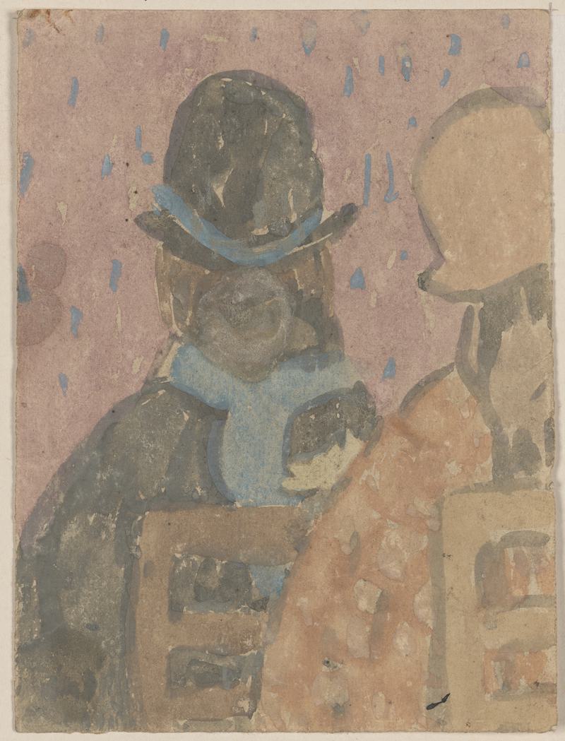 Figures in church
