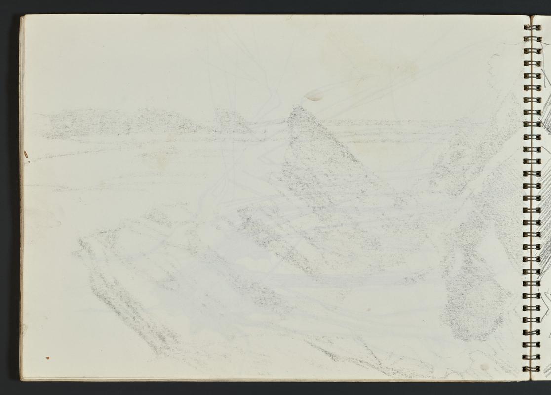 Sketchbook: Renney Slip, Porthclais, Preseli Hills, Musselwick; veteran cars