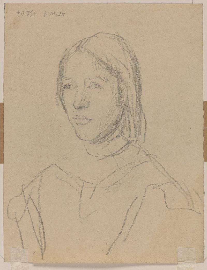 Girl's head and shoulders