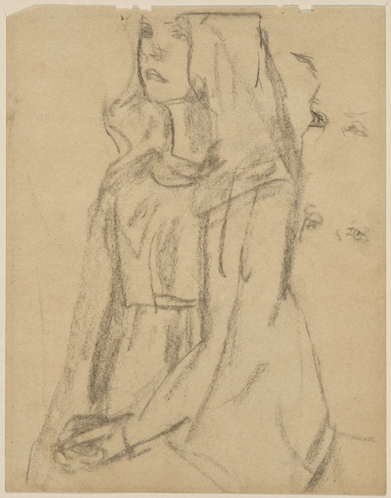 Young girl seated