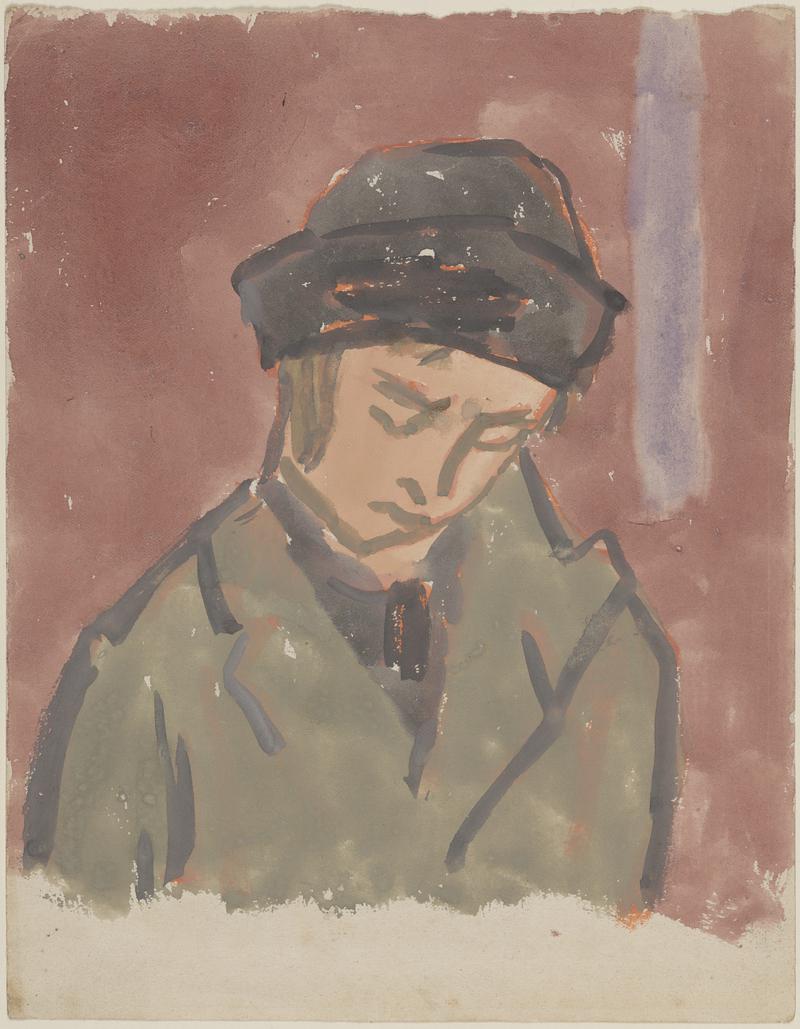 Study of a girl