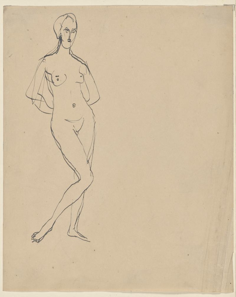 Standing Female Nude