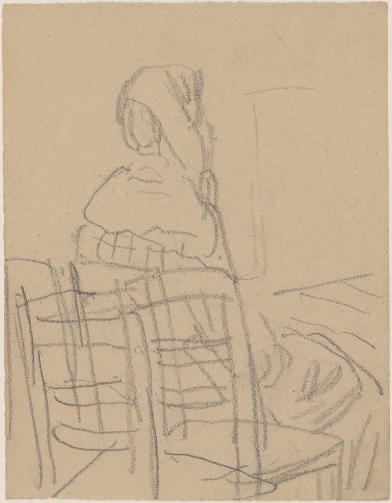 Figure in church