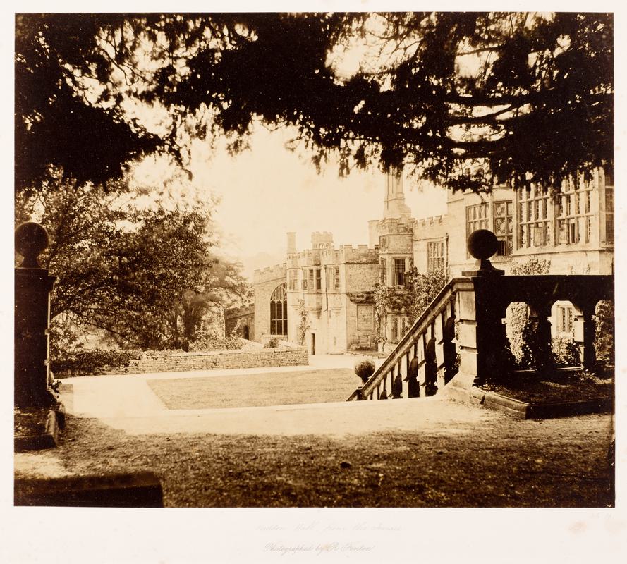 Haddon Hall from the Terrace - close up