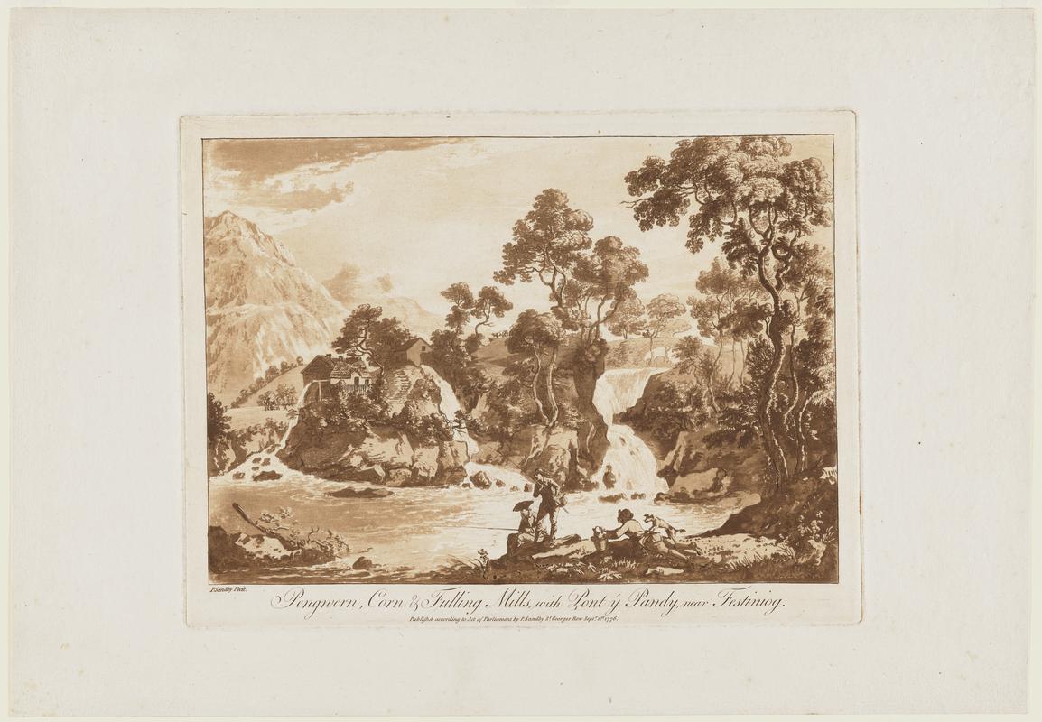 Pengwern, Corn and Fulling Mills, near Festiniog