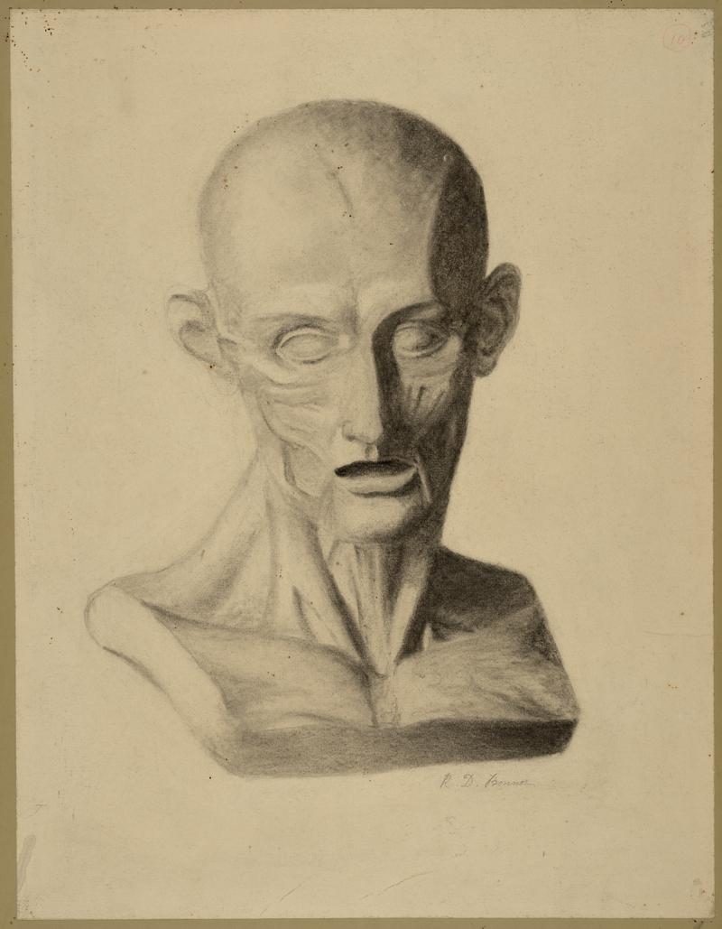 Untitled (bust of a man)” by Albert Toft