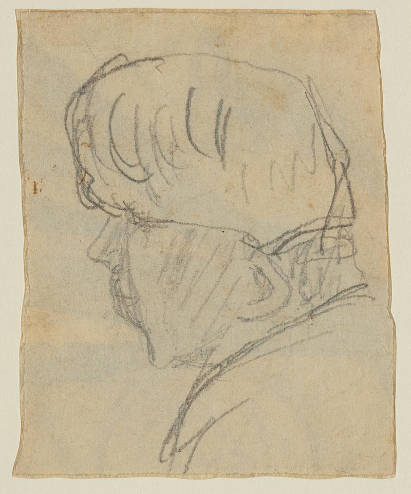 Study of Left Side of Man's Head