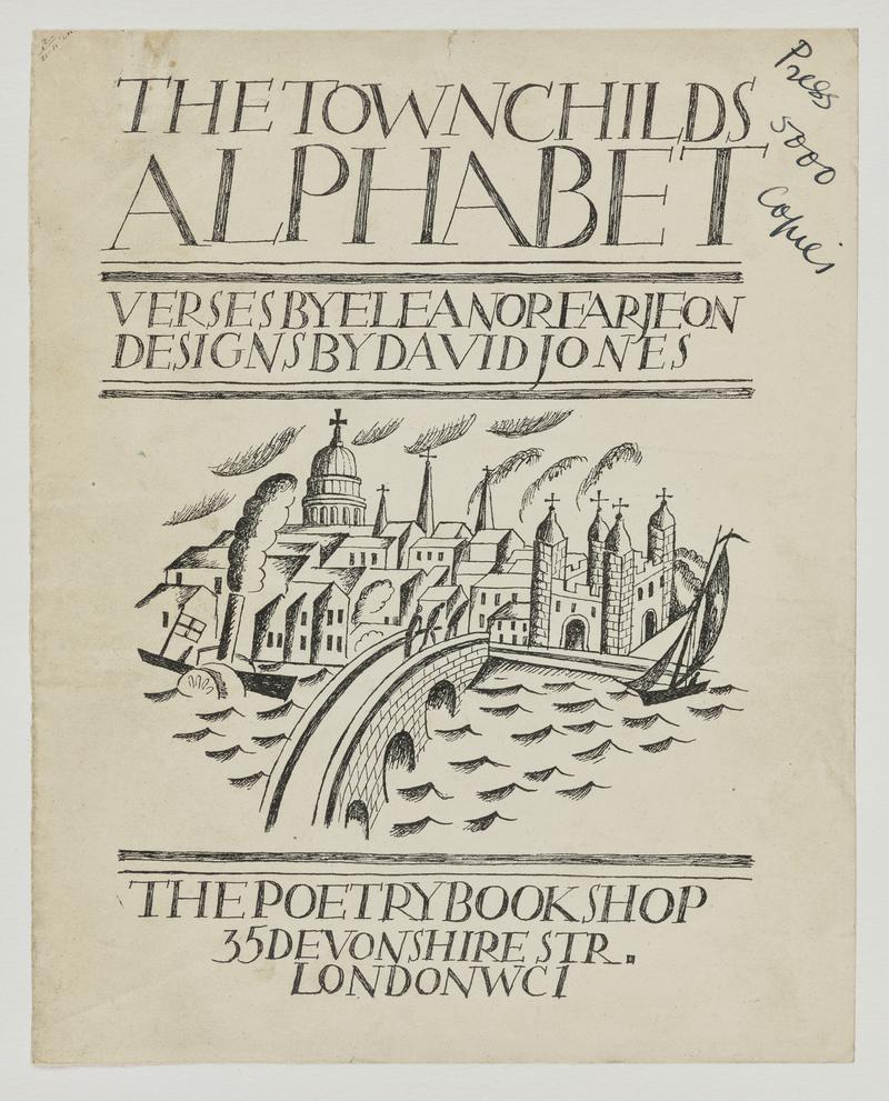 Frontispiece for "The Town Child's Alphabet"