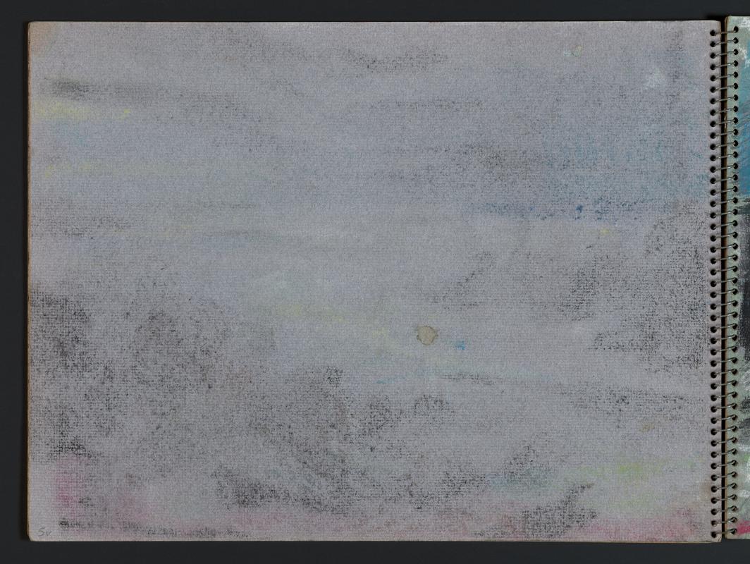 Sketchbook: Monk Haven, towards Skokholm from Deer Park, St Ishmael's