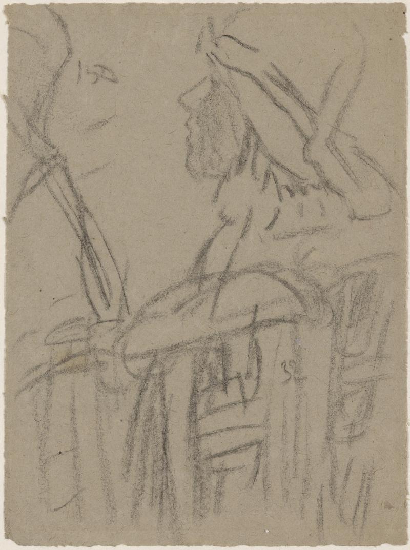 Woman in church