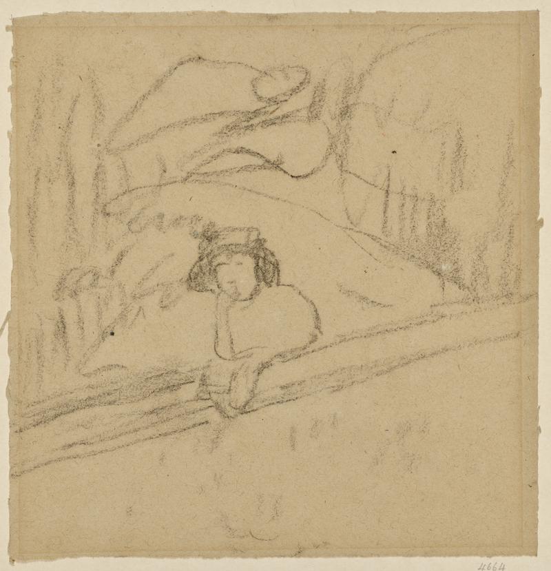 Woman on a Bridge