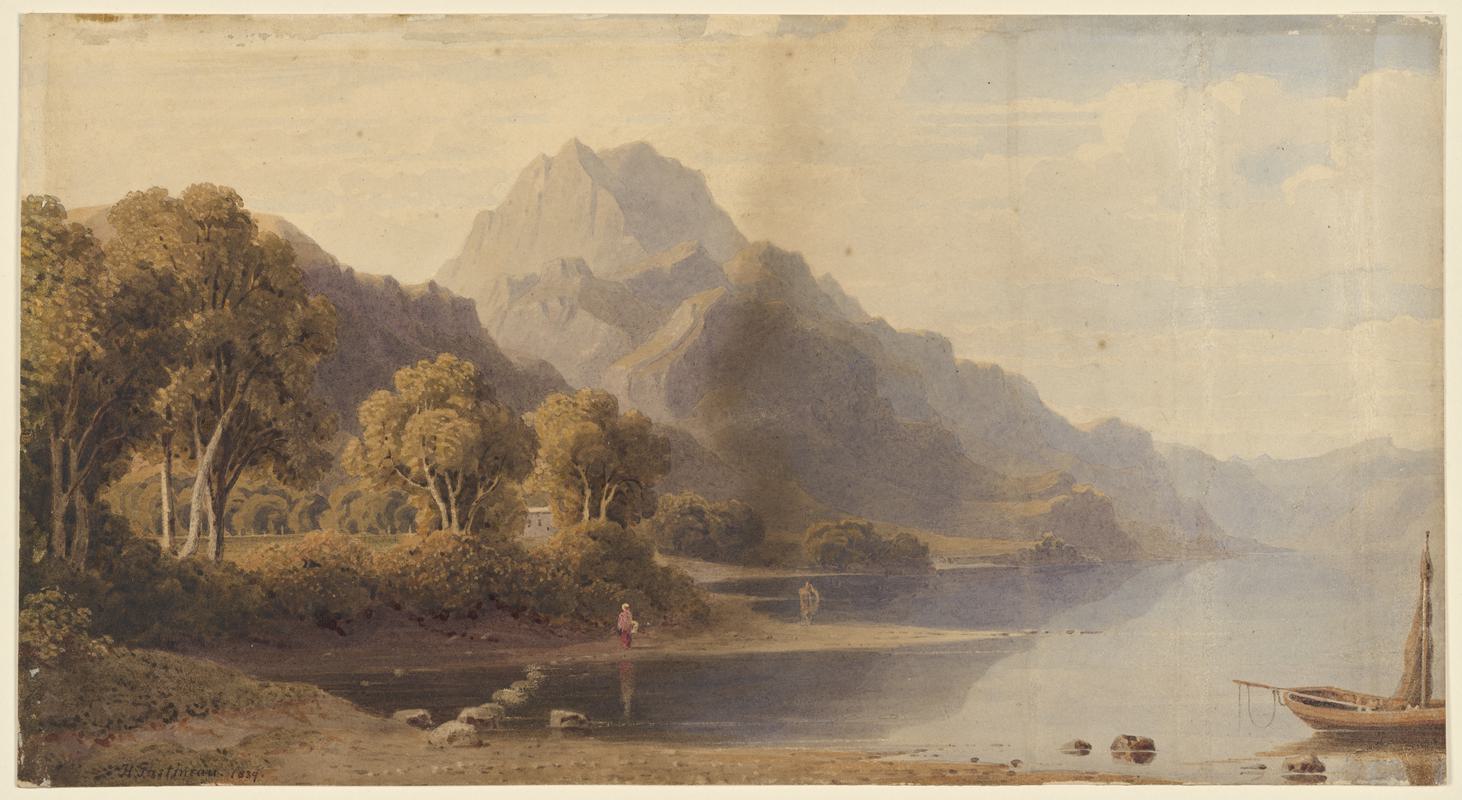 Lake and Distant Mountain