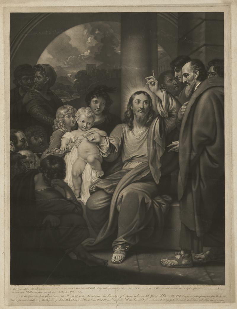 Christ blessing the children