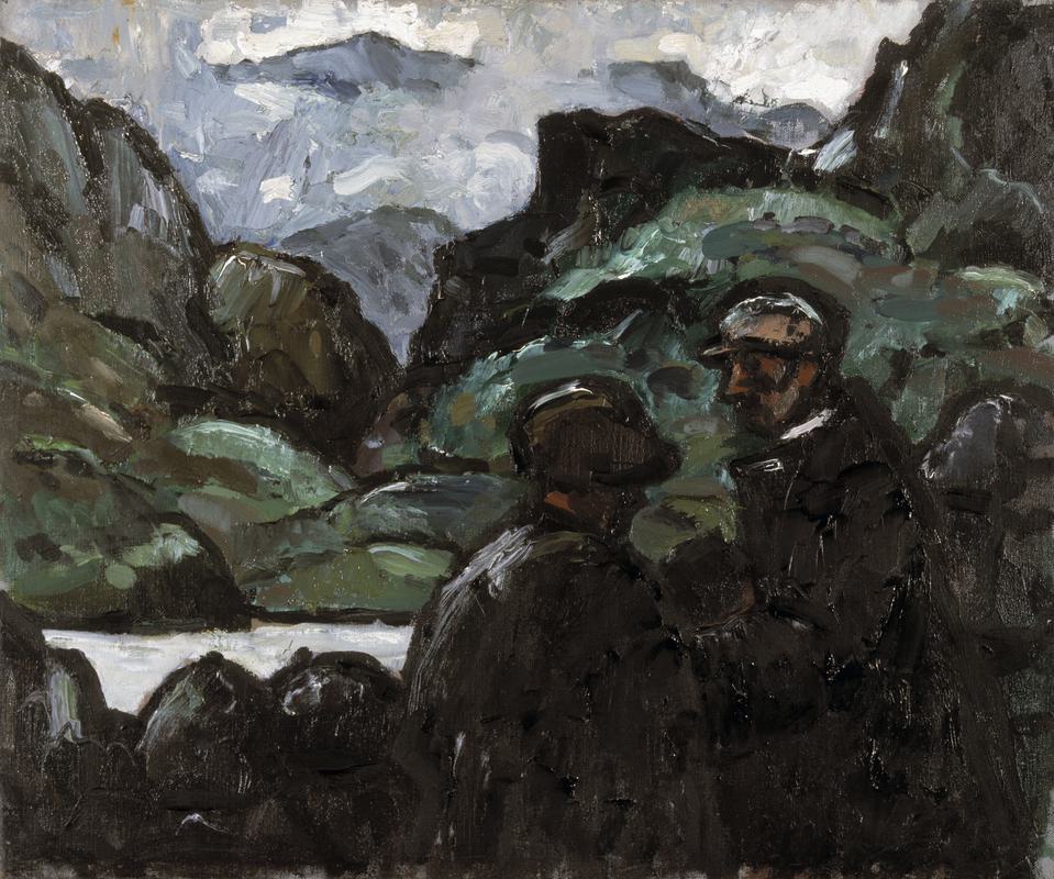 Kyffin Williams - Farmers