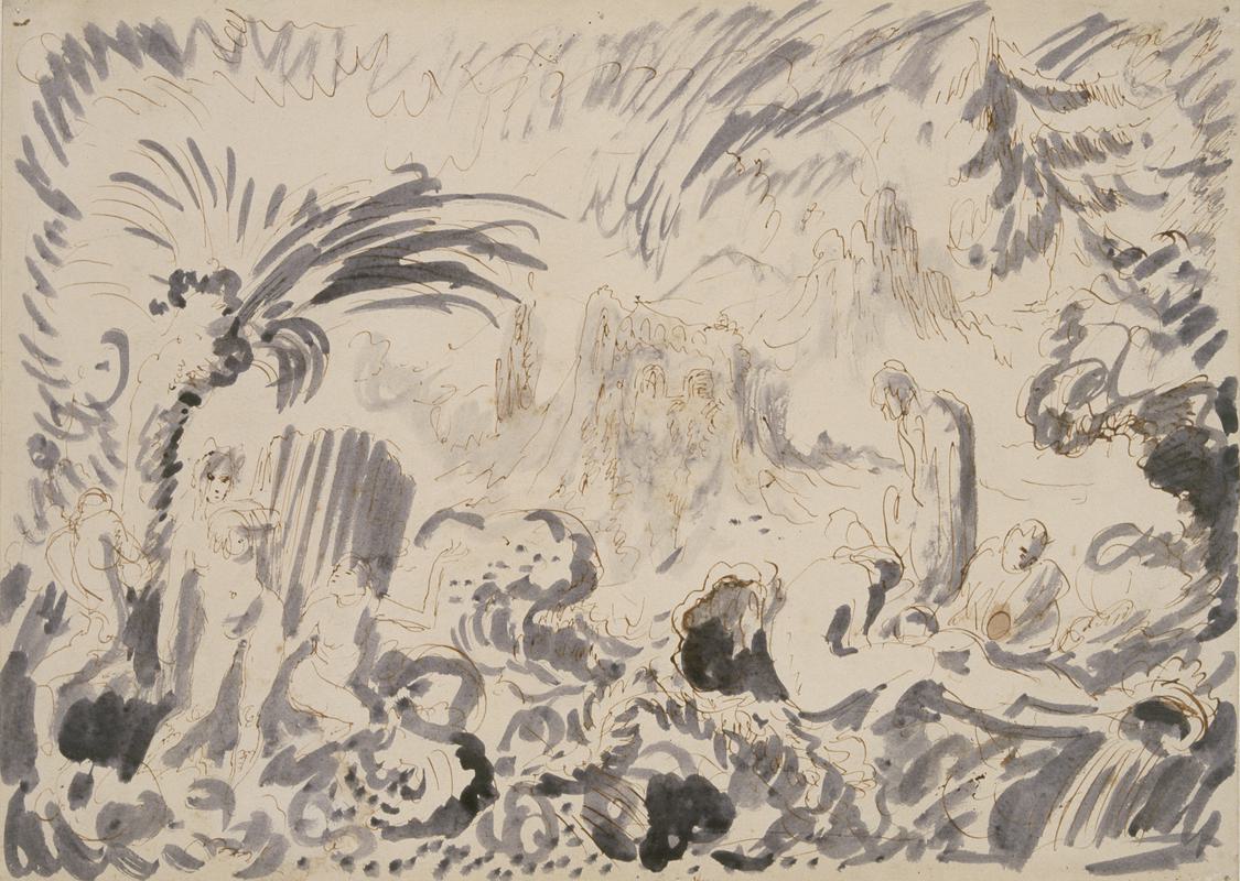 Study for The Valley of Time