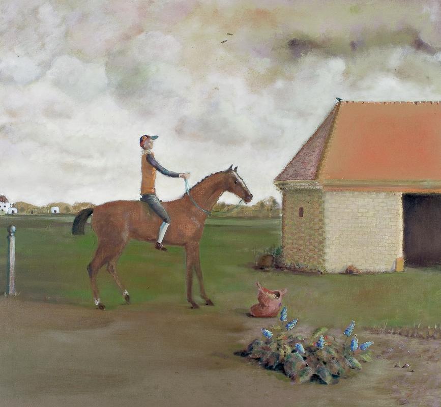Horse with Jockey Up
