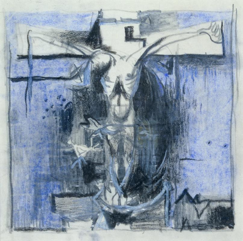 Study for St Matthews Church Crucifixion